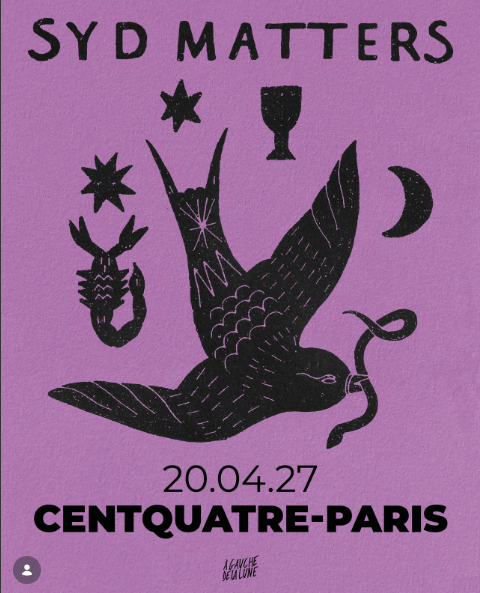 Syd Matters anuncia novo show em Paris para abril de 2027
