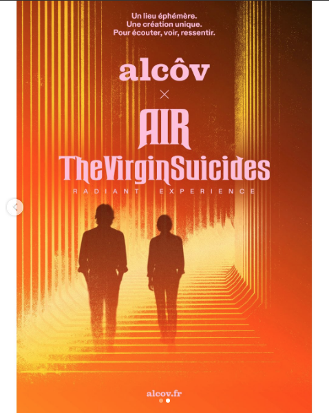 AIR LEVA “THE VIRGIN SUICIDES” PARA EXPERIÊNCIA IMERSIVA EM PARIS