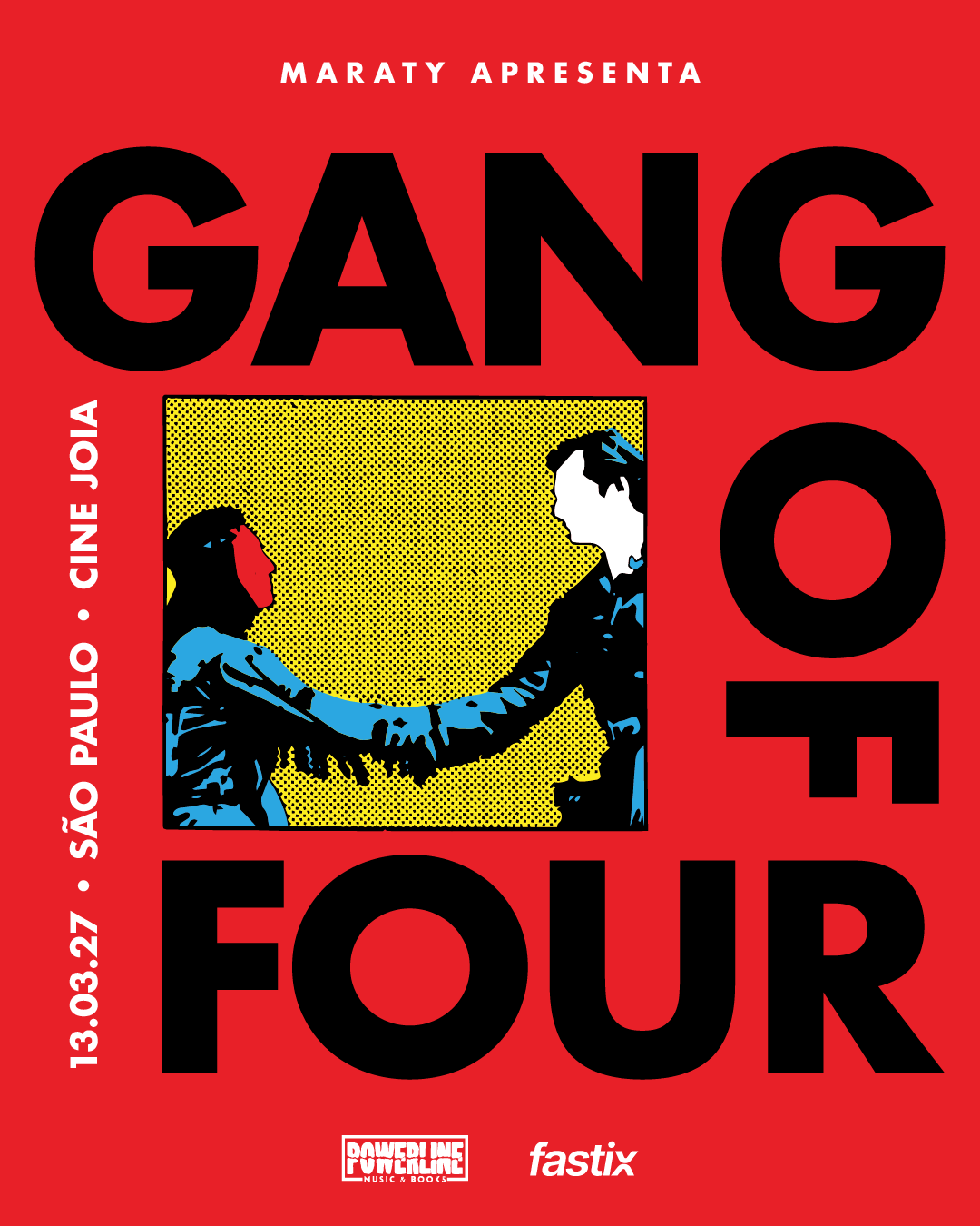 Gang of Four anuncia  shows no Brasil para março 2027